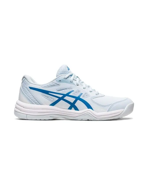 Asics Court Slide 3 Azul Claro Azul Eléctrico Mujer