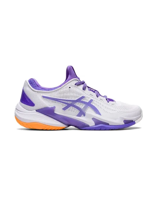 Asics Court Ff 3 Blanco Morado Mujer | Ofertas de pádel