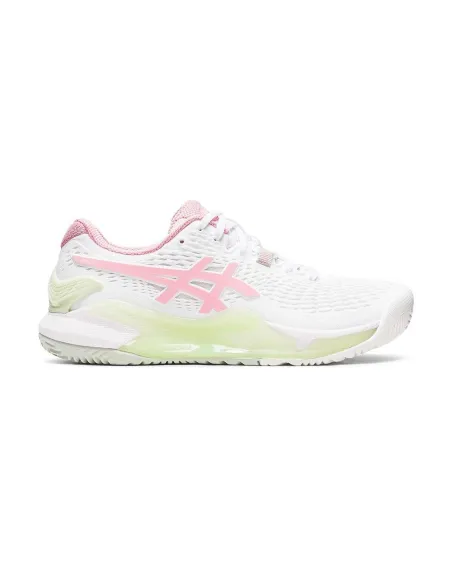 Asics Gel-Resolution 9 Women's White 1042a245-100 | Ofertas de padel