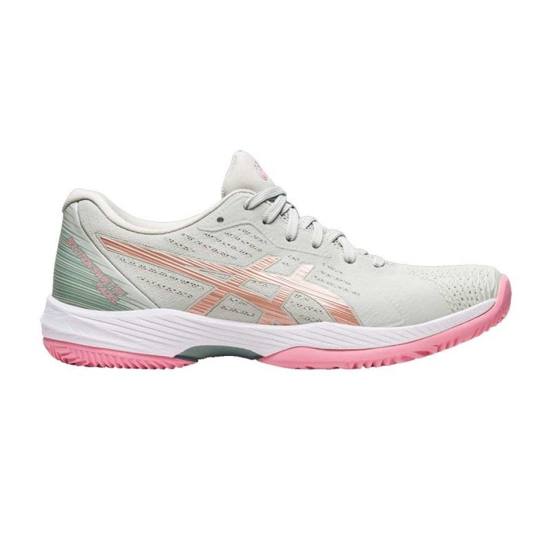 Asics Solution Swift Ff Padel Gris Rosa Mujer 1042a204-020