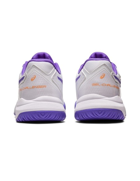 Asics Gel-Challenger 13 Blanco Lila Mujer 1042a164-104 | Ofertas de pádel