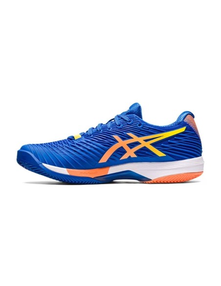 Asics Solução Speed Ff 2 Argila Azul Laranja | Ofertas de padel