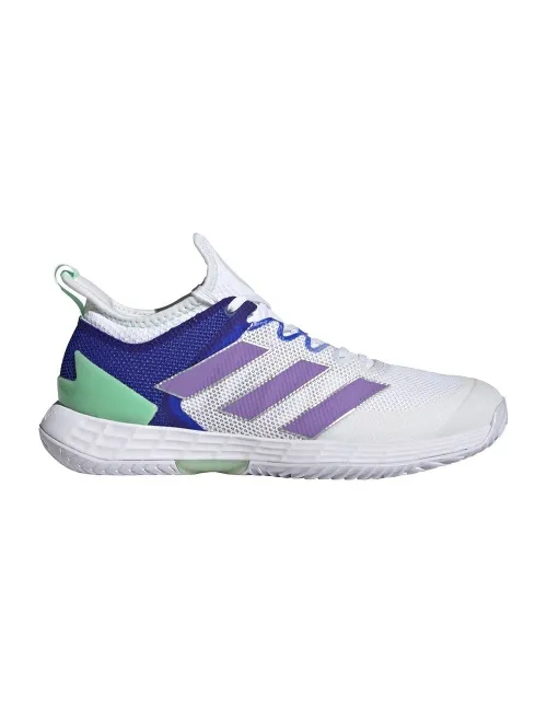 Adidas Adizero Ubersonic 4 Lanzat White Purple Women's Hq8390 | Ofertas de padel