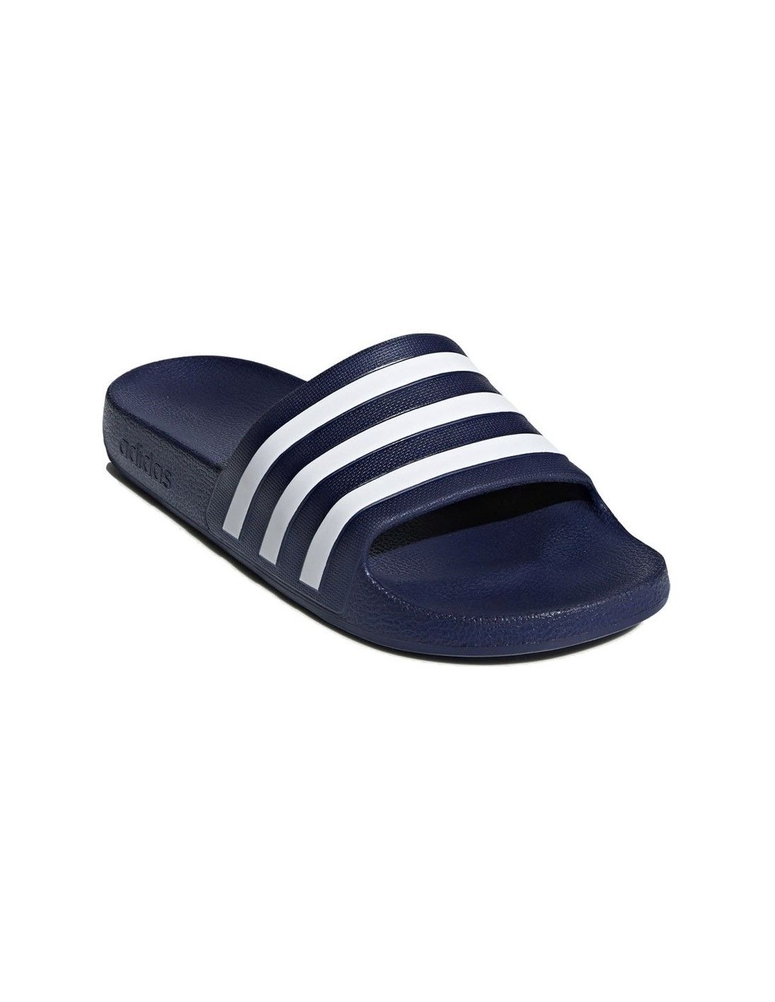 dictador sesión mármol Chanclas Adidas Adilette Aqua Azul Marino Blanco Unisex | Ofertas D...