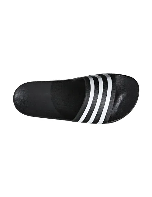 Chanclas Adidas Adilette Aqua Negro Blanco Unisex | Ofertas de pádel