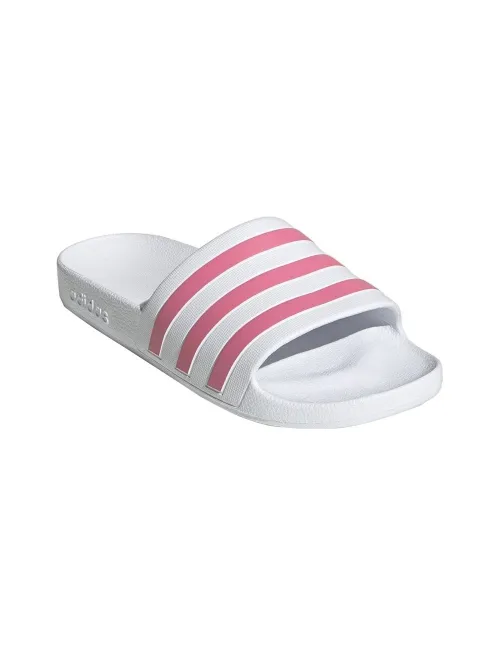 Chanclas Adidas Adilette Aqua Blanco Rosa Mujer Gz5237