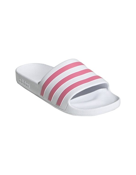 Chanclas Adidas Adilette Aqua Blanco Rosa Mujer Gz5237 | Ofertas de pádel Chanclas Adidas Adilette Aqua Blanco Rosa Mujer Gz5237 | Ofertas de pádel