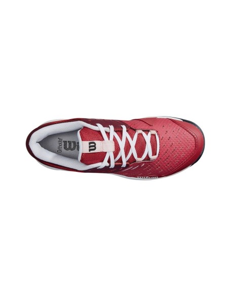 Wilson Kaos Comp 3.0 W Rosso Bianco Donna |Padel offers