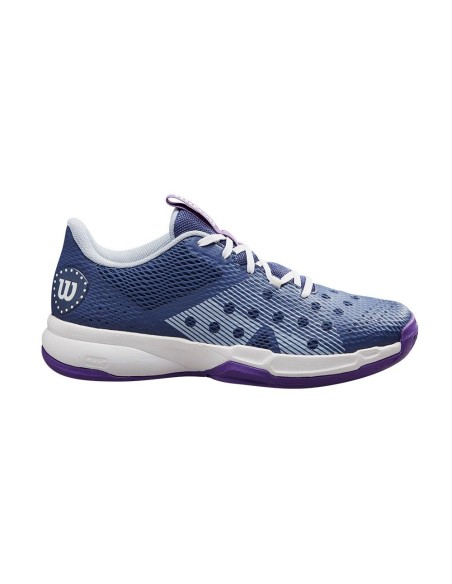 Wilson Team Hurakn Feminino Azul Branco Wrs330570 | Ofertas de padel
