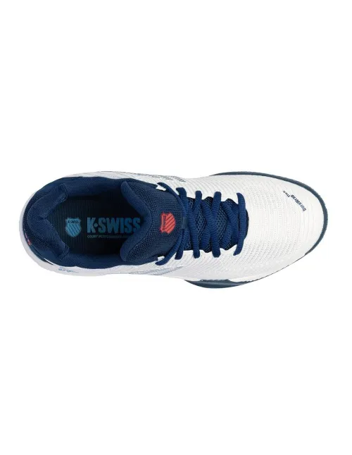 Kswiss Hypercourt Express 2 White Navy Blue 6613146 | Ofertas de padel