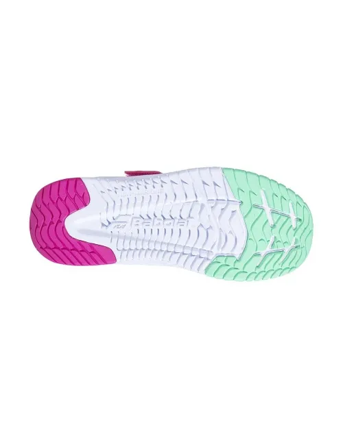 Babolat Pulsion All Court Branco Rosa Menina 32s21518 1058 | Ofertas de padel