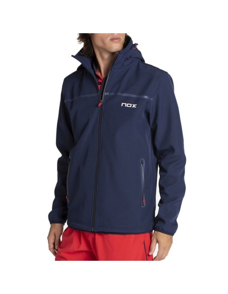 Chaqueta Nox Pro Azul Rojo | Ofertas de pádel