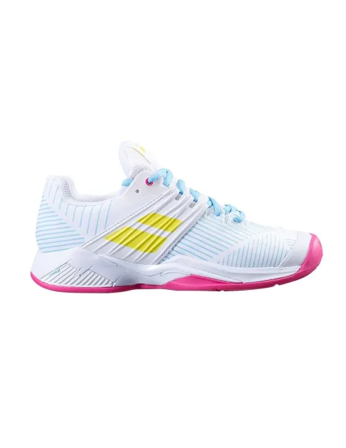Babolat Propulse Fury Clay Branco Mulher 31s22554 1064 | Ofertas de padel
