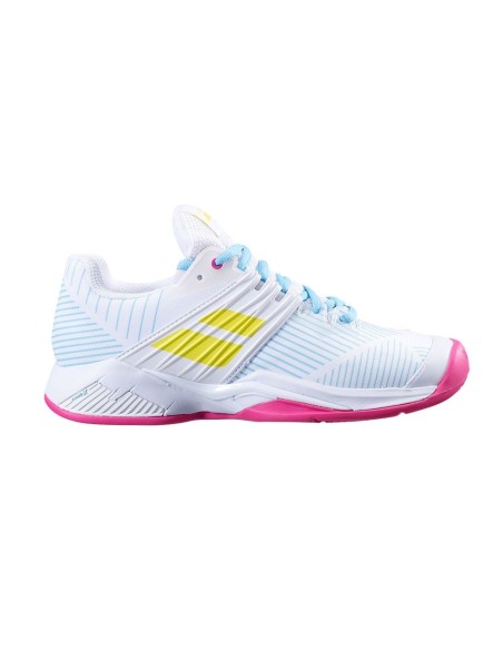 Babolat Propulse Fury Clay Blanco Mujer 31S22554 1064 | Ofertas de pádel