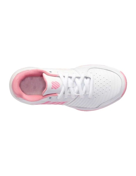 Kswiss Court Express Hb Blanco Rosa Mujer | Ofertas de pádel