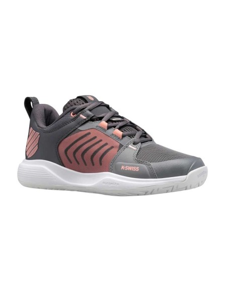Team Kswiss Ultrashot All Court Grigio Nero Donna Nero |Padel offers