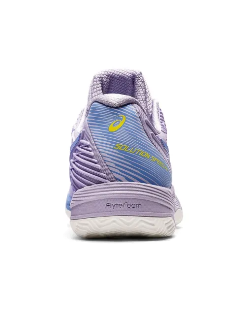 Asics Solution Speed Ff 2 Clay Lilac Blue Women's 1042a134 500 | Ofertas de padel