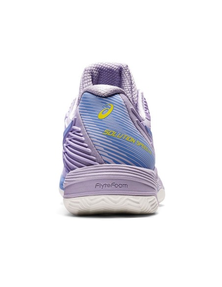 Asics Solution Speed Ff 2 Clay Lilac Blue Women's 1042a134 500 | Ofertas de padel