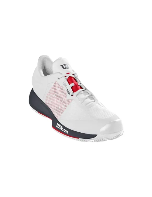Wilson Kaos Swift Clay White Red | Ofertas de padel