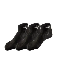 Pack 3 Pares De Calcetines Mizuno Run Negro | Ofertas de pádel 2