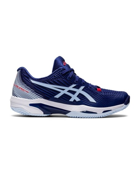 Asics Solution Speed Ff 2 Clay Azul Blanco Mujer | Ofertas de pádel Asics Solution Speed Ff 2 Clay Azul Blanco Mujer | Ofertas de pádel