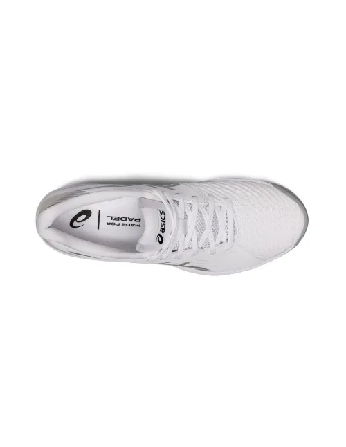 Asics Solution Swift Ff Padel Blanco Plata Mujer | Ofertas de pádel