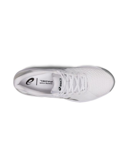 Asics Solution Swift Ff Padel Blanco Plata Mujer | Ofertas de pádel