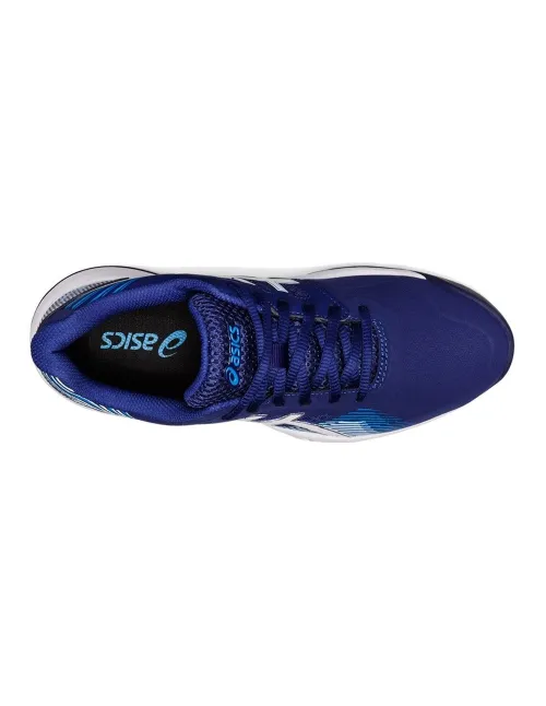 Asics Gelgame 8 Azul Blanco Mujer | Ofertas de pádel