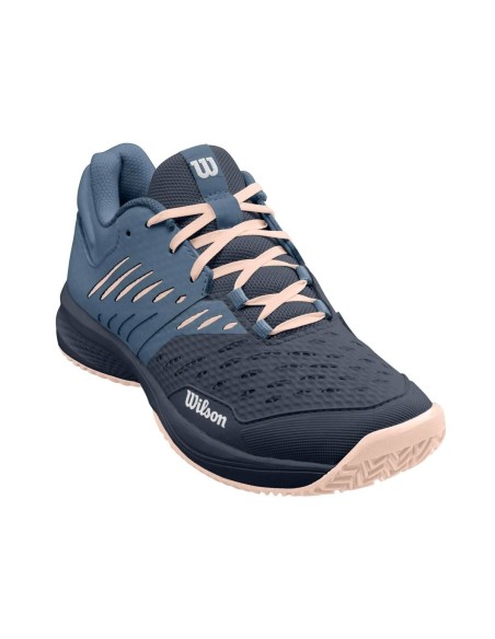Wilson Kaos Comp 3.0 Azul Rosa Mujer | Ofertas de pádel
