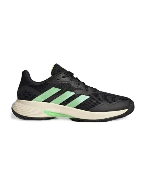 Adidas Courtjam Control Clay Negro Verde | Ofertas de pádel