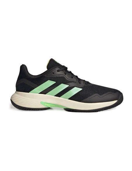 Adidas Courtjam Control Clay Black Green | Ofertas de padel