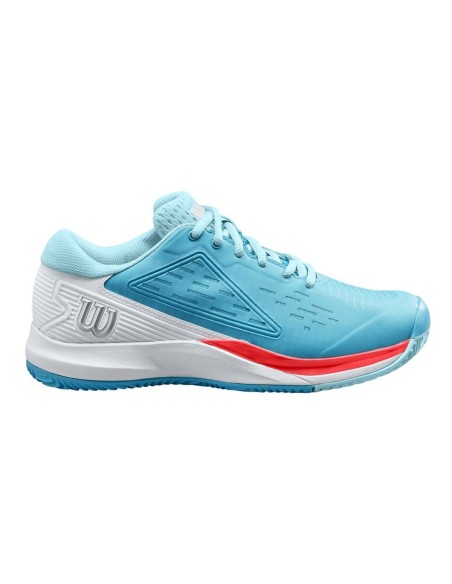 Wilson Rush Pro Ace Clay Blue White Donna |Padel offers