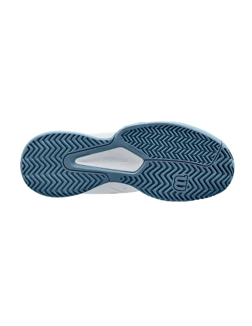 Wilson Kaos Devo 2.0 Donna Bianco Blu |Padel offers