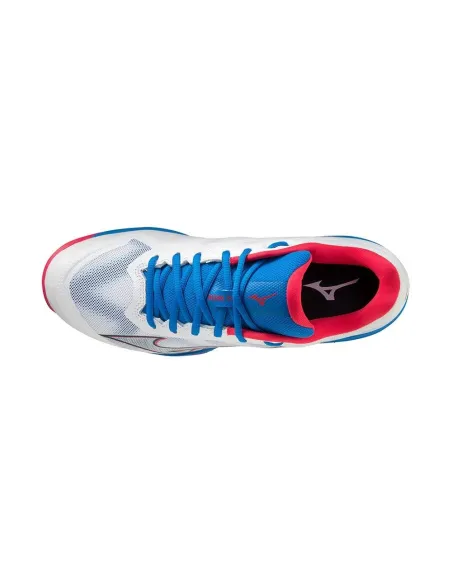 Mizuno Light Wave Exceed Padel Branco Vermelho | Ofertas de padel