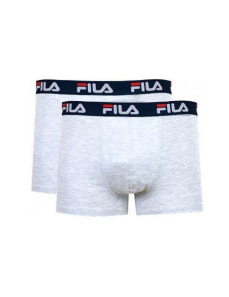 Pack 2 Boxers Fila White Black | Ofertas de padel