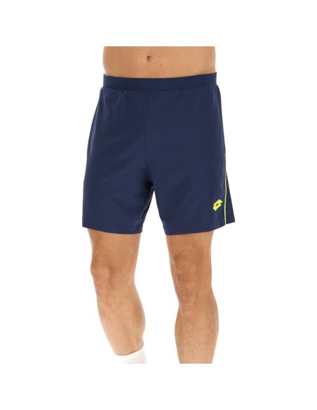 Lotto Pantaloncini Superrapida V Blu Giallo |Padel offers