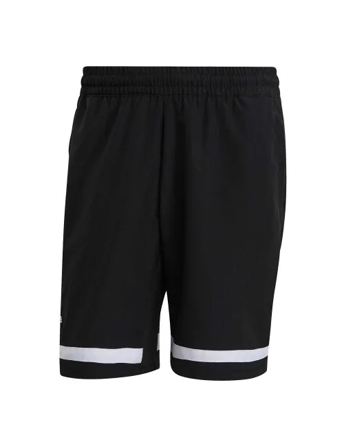 Shorts Adidas Club Shorts Black White | Ofertas de padel