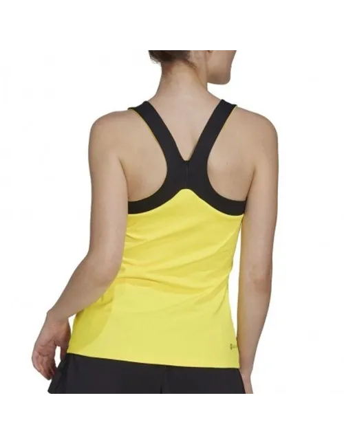Camiseta De Tirantes Adidas Beam Amarillo Mujer | Ofertas de pádel