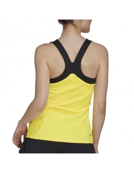 Camiseta De Tirantes Adidas Beam Amarillo Mujer | Ofertas de pádel