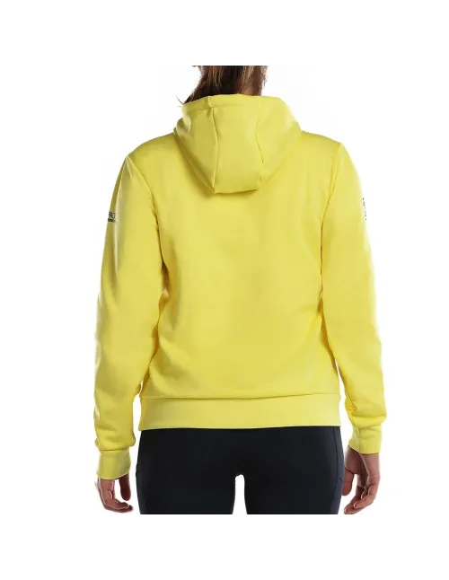Sudadera Bullpadel Leste Limón Mujer | Ofertas de pádel