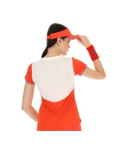 Maglietta Lotto Top Iv Arancione Donna |Padel offers 2