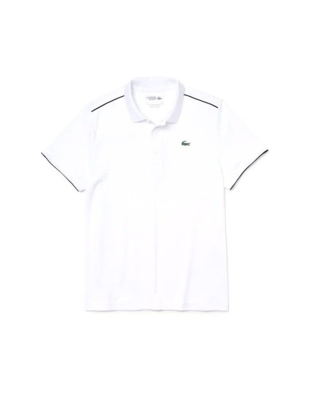 Lacoste Polo Sport Bianco Nero | Ofertas de padel