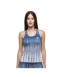 Drop Shot Maglietta Isora Blu Bianco Donna |Padel offers 2