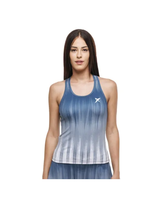 T-shirt Drop Shot Isora Blue White Women's |Padel offers