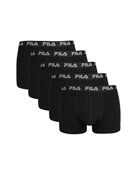 Fila Confezione 5 Boxer Nero |Padel offers