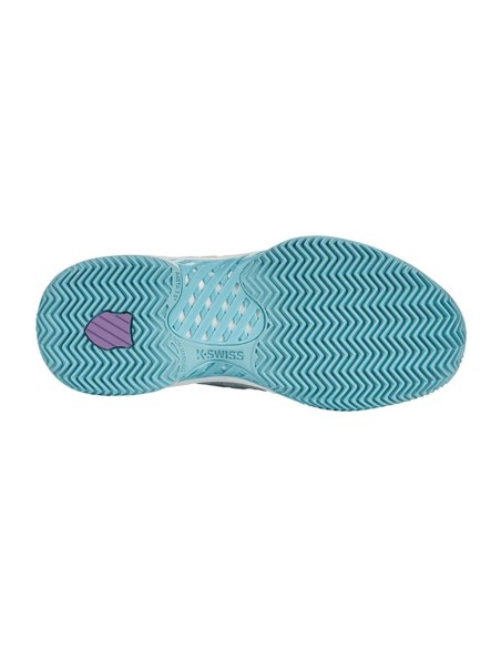 Kswiss Hypercourt Express 2 Hb Mujer Blanco Azul 96614190 | Ofertas de pádel