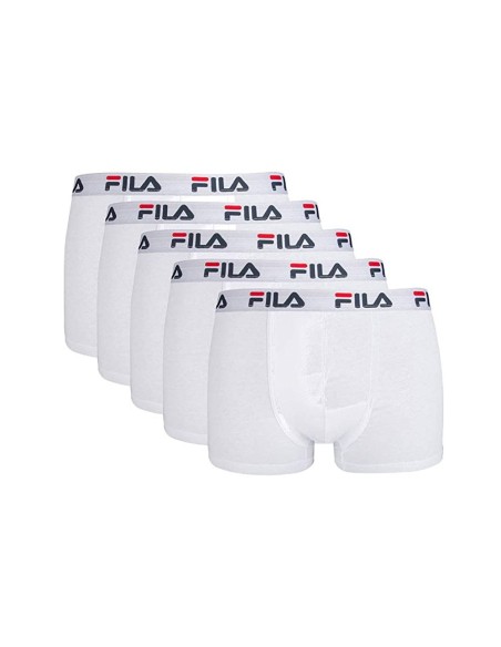 Fila Confezione da 5 boxer bianchi |Padel offers