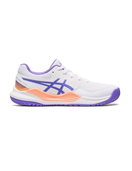 Asics Gel Resolution 9 Gs White Blue Children's | Ofertas de padel