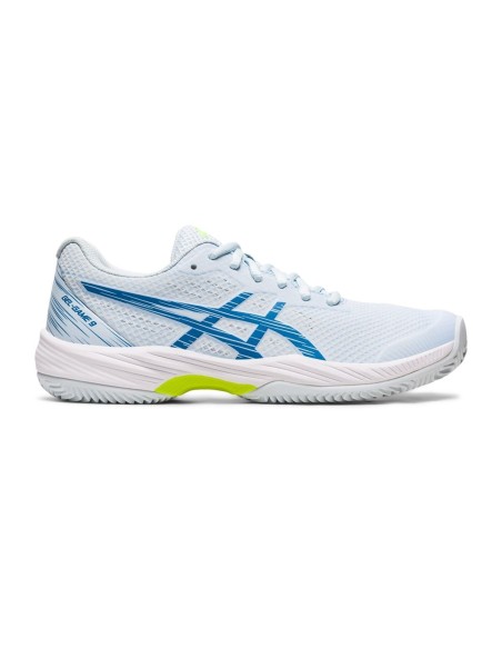 Asics Gel-Game 9 Clay/Oc Azul Claro Mujer 1042a217-400 | Ofertas de pádel