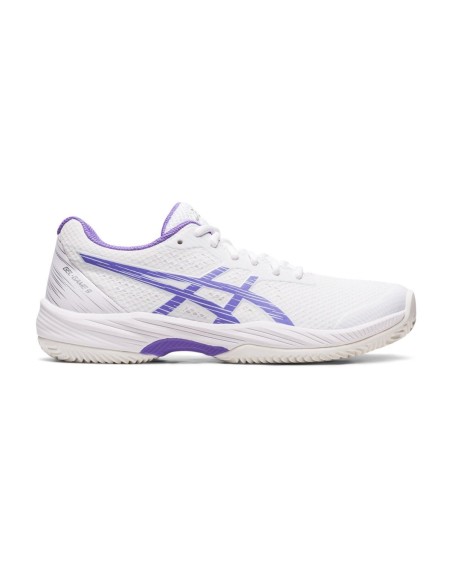 Asics Gel-Game 9 Clay/Oc Blanco Morado Mujer 1042A217-101 | Ofertas de pádel Asics Gel-Game 9 Clay/Oc Blanco Morado Mujer 1042A217-101 | Ofertas de pádel